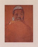 Delaunay, Robert Study of Brittany Woman France oil painting artist